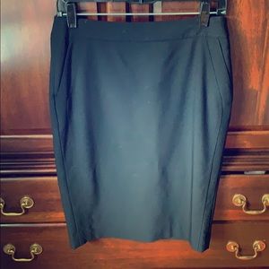 Armani Collezioni black pencil skirt w pockets, 4